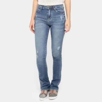 Calça Jeans Calvin Klein Rocker Kick Bootcut por R$ 78