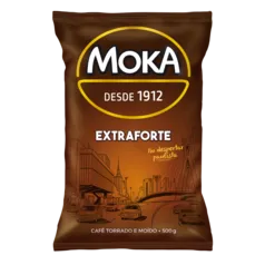 Café Torrado e Moído Extra Forte MOKA Pacote 500g