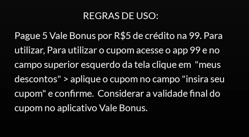 Imagen na descrição da promoção