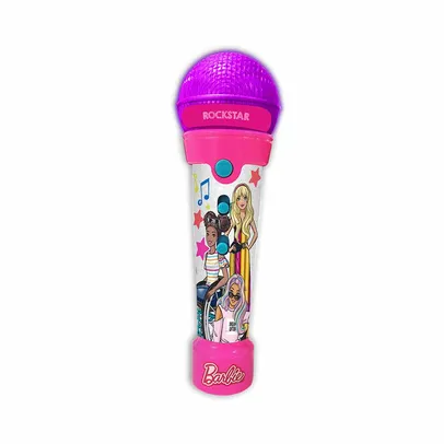 Microfone Rockstar Mp3 Barbie Fun