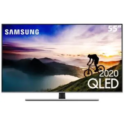 Smart TV QLED 55" 4K Samsung 55Q70T Pontos Quânticos - R$4536