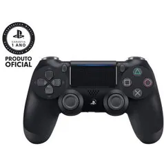 Controle sem Fio Dualshock 4 Sony PS4 - Preto R$ 197