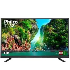 TV Led 32 HD Philco Conversor Digital PTV32D12D R$770