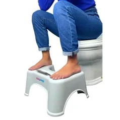 Banquinho de Cócoras Ergonomico Vaso Sanitário Apoio de Pés Para Evacuar EASYPOOP