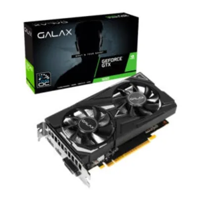 Placa de Video Galax NVidia GTX1650 GDDR6 4GB 128bits Ex - R$1348