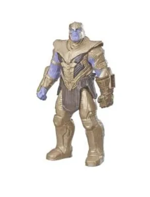 [ PRIME ] Boneco Titan Hero Marvel Deluxe - Thanos, Avengers, Roxo