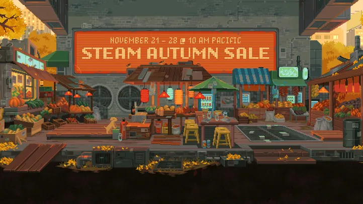 Promoção de Outono Steam