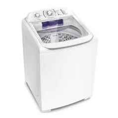 [R$ 1.485] Lavadora Turbo Electrolux 17 Kg Branca com Capacidade Premium e Cesto Inox (LPR17)