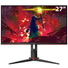 Monitor Gamer LED 27" Full HD AOC Hero 27G2/BK IPS, 1ms, 144 Hz, FreeSync | R$ 1679