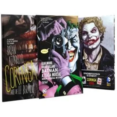 Box Coringa (Coringa de Brian Azzarello + Piada Mortal) - R$42