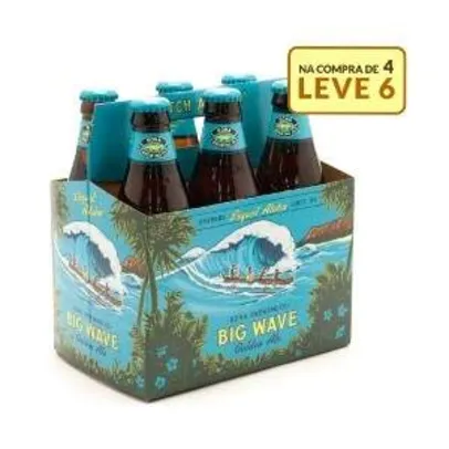 [Empório da Cerveja] 6 Cervejas Kona (LongBoard ou Big Wave) - por R$38
