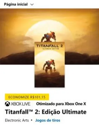 Titanfall 2 Edição Ultimate [Xbox One]