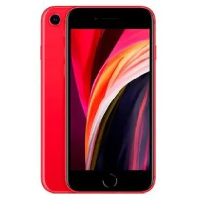 iPhone SE Apple (PRODUCT) Red™, 128GB - R$2999