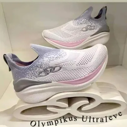 Tênis 177G Ultraleve/108, Olympikus, Feminino, Branco/Lunar, 