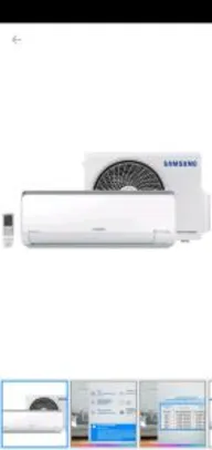 [CLIENTE OURO | APP | magalupay ] Samsung 11.500 Btus INVERTER | R$ 1238