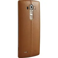 [Sou Barato] Smartphone LG G4 Desbloqueado Android 5.0 Tela 5.5" 32GB 4G Wi-Fi Câmera 16MP Hexa Core - Couro Marrom  por R$ 1394