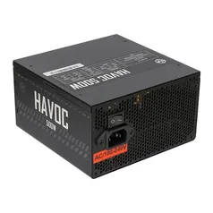 Fonte TGT Havoc, 500W, 80 Plus White, TGT-HV500-BK01