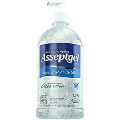 [APP] Álcool em gel Asseptgel 1 kg - Frete gratis para 4 un - R$21