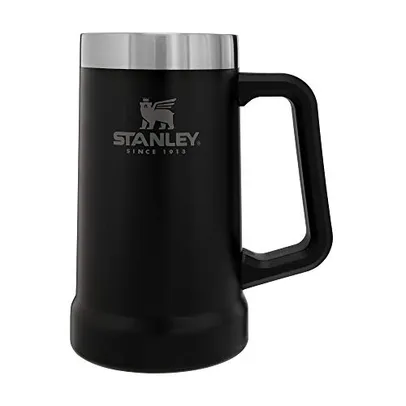 Copo Stanley Adventure Big Grip preto fosco, 700 ml