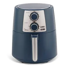 Fritadeira Elétrica Sem Oleo Midea FRC31, 3.5L, 127V, Azul