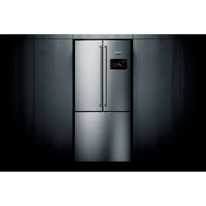 Refrigerador Brastemp Gourmand Frost Free Side Inverse BRO81AR com Ice Maker 540L - Inox I R$ 8.009