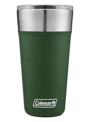 [Prime]Copo térmico de aço inoxidável Coleman Brew, Heritage Green, 590 ml