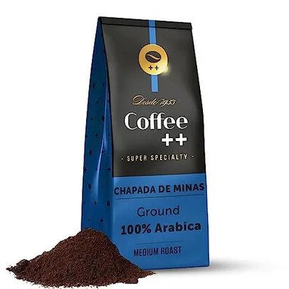 Coffee Mais │Café Super Especial Torrado e Moído - Chapada de Minas by Ricardo Tavares │100% Arábica │ Torra Média │250g