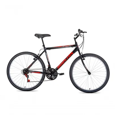 Bicicleta Houston Foxer Hammer V-Brake Preta Aro 26 21v