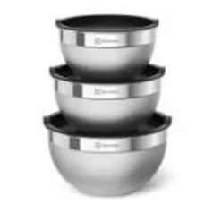 Bowls de Inox Electrolux 3 Peças