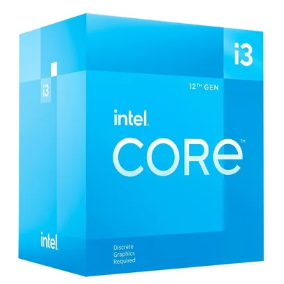 Saindo por R$ 692: Processador Intel Core I3 12100F Quad-Core Alder Lake 3.3Ghz / 4.3Ghz 12MB Cache LGA 1700 - BX8071512100F | Pelando