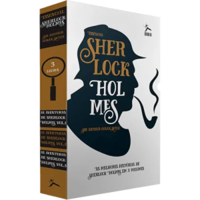 Box Sherlock Holmes: As Aventuras de Sherlock Holmes (3 Volumes) - R$17