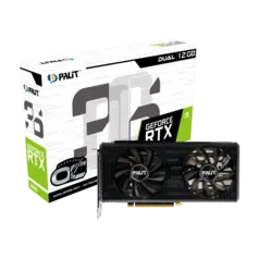 Placa de Vídeo Palit NVIDIA GeForce RTX 3060 Dual OC | R$4079