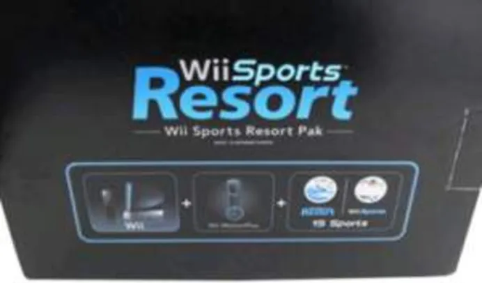 [Americanas] Console Nintendo Wii Preto com Controle MotionPlus por R$ 630