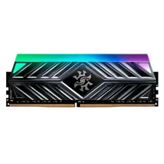 Memória XPG Spectrix D41, RGB, 8GB, 3200MHz, DDR4, CL16, Cinza