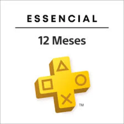 PlayStation Plus Essencial: Assinatura de 12 Meses 