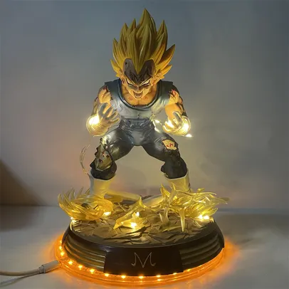 Majin Vegeta com base de LEDS