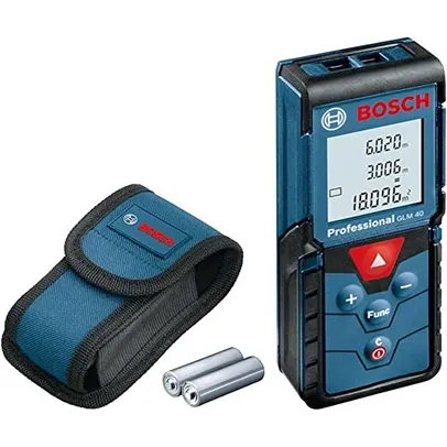 Bosch Trena Laser GLM 40 alcance 40m com bolsa protetora