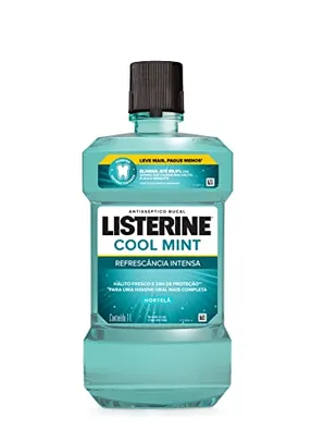 [Recorrência/selecionados] Listerine Cool Mint Enxaguante Bucal, 1L