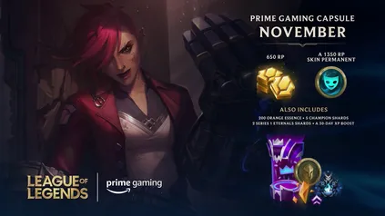 (Prime Gaming) Cápsula Prime League of Legends