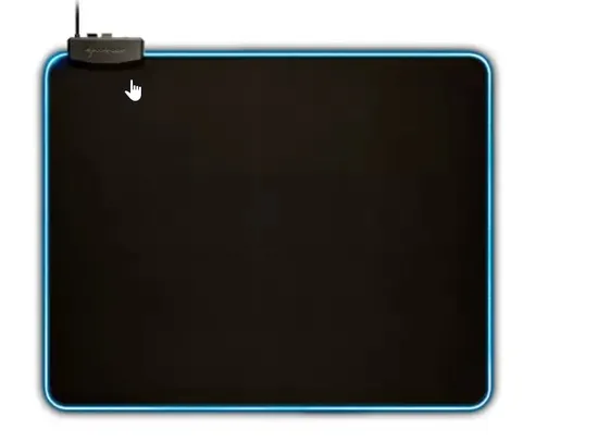 Mousepad Gamer Sharkoon 1337 RGB, Speed, Grande (450x380mm)