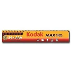 Pilha Kodak Alcalina Max Aaa Embalagem Com 24 Unidades