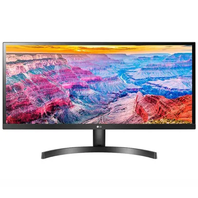 Monitor LG 29 " LED Full HD HDMI IPS Vesa FreeSync - 29WL500-B.AWZM Preto