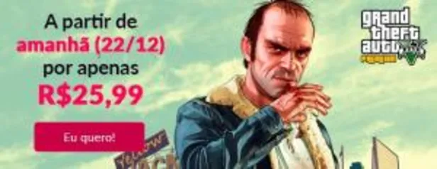 GTA V (PC) - NUUVEM - Dia 22/12/18 25,99