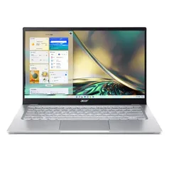 Notebook Acer Swift 3 i5 12ª Gen 8GB 512GB SSD 14 FHD Touch