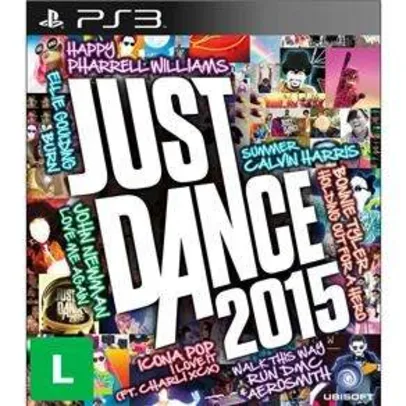 [Ponto Frio] Jogo Just Dance 2015 - PS3 por R$ 25