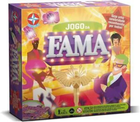 Jogo Da Fama, Brinquedos Estrela | R$55