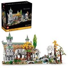 LEGO® Icons O SENHOR DOS ANÉIS: VALFENDA™ 10316; Kit de Construção (6.167 Peças)