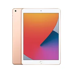 [PRIME] Apple iPad 8, Tela Retina 10.2", 32GB, Wi-Fi, Dourado - MYLC2LL/A | R$2499