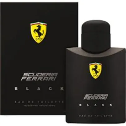 Perfume Ferrari Black Masculino Eau de Toilette 125ml - R$ 68