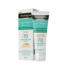 [REC] Protetor Solar Neutrogena Sun Fresh PELE OLEOSA CLARA FPS 70 40g